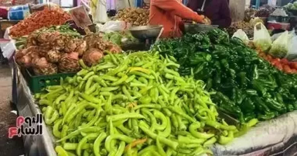 تفاصيل اسعار الخضروات فى سوق العبور