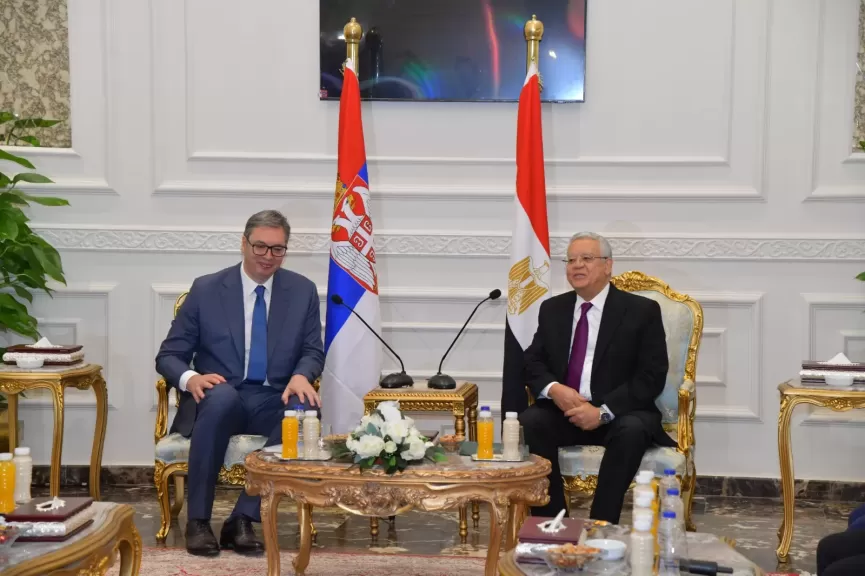 رئيس مجلس النواب يلتقي رئيس جمهورية صربيا