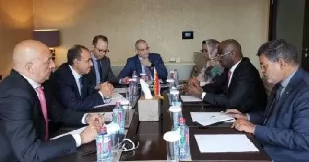 وزير الخارجية يبحث مع نظيره الموريتانى أوجه التعاون الثنائى بين البلدين