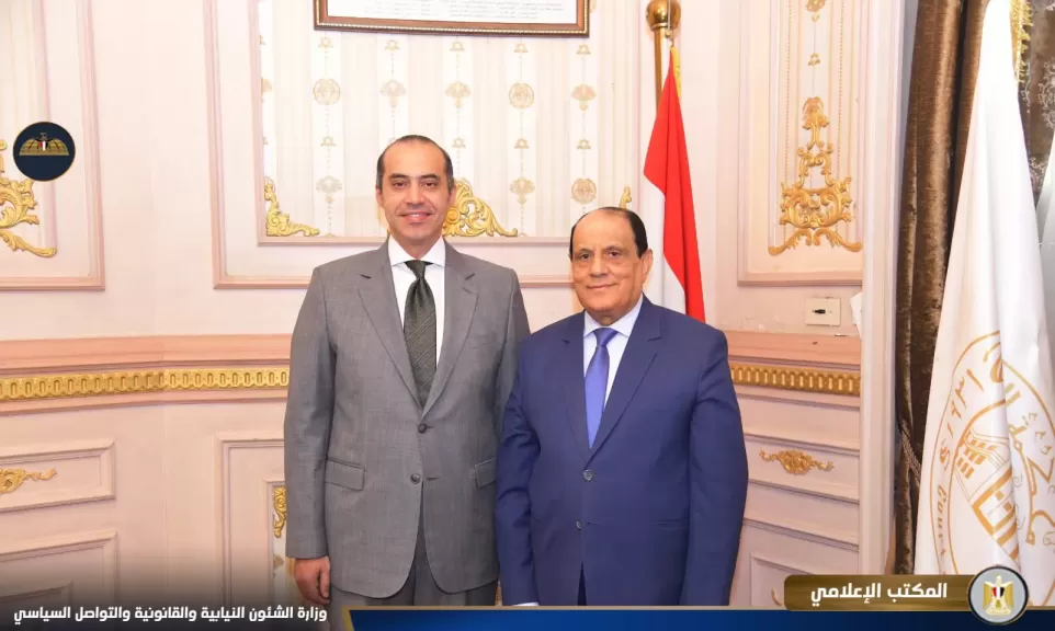 محمود فوزى يلتقي رئيس محكمة النقض ورئيس مجلس القضاء الأعلى