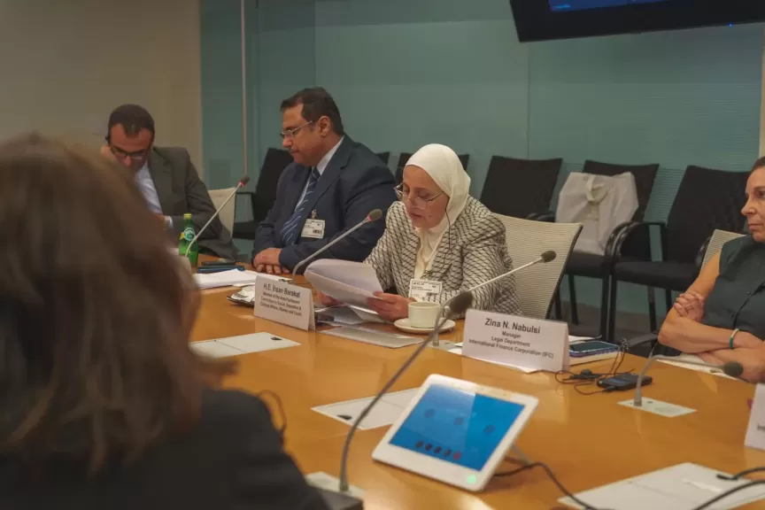 البنك الدولي يرحب بتعاونه مع البرلمان العربي في النهوض بقضايا المرأة والطفل في الدول العربية