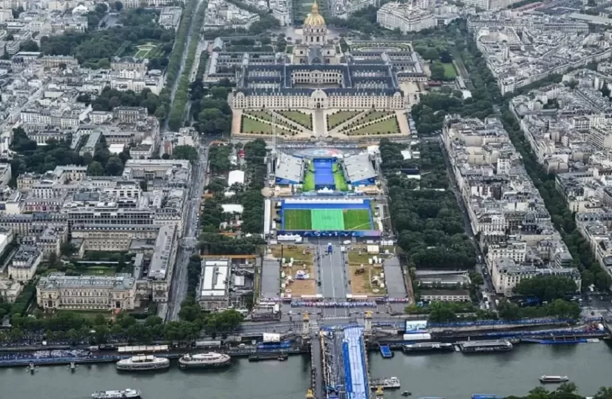 حفل افتتاح دورة الألعاب الأولمبية 2024 يُشعل الأجواء وسط مدينة باريس