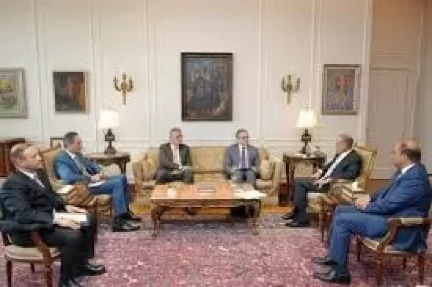 وزير الخارجية يستقبل خالد العنانى مرشح مصر لمنصب مدير عام منظمة اليونسكو