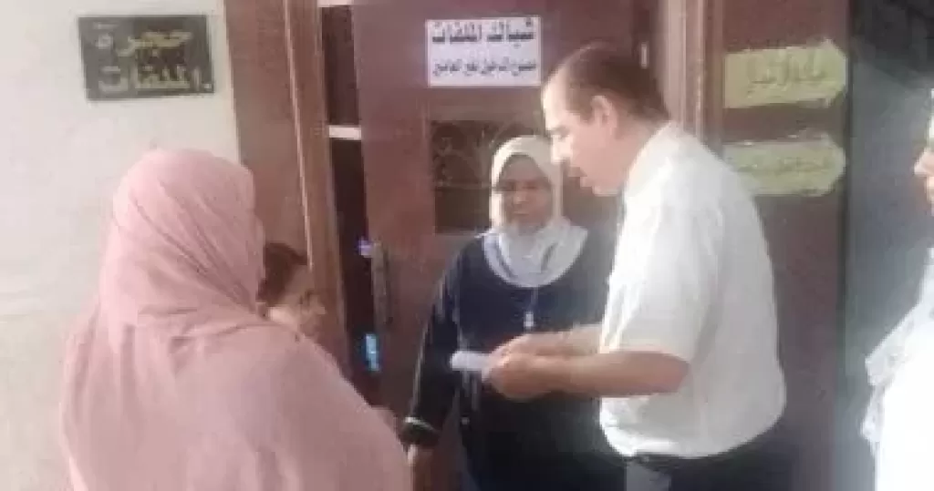 نائب وزير الصحة يتفقد مركز طبي عين حلوان