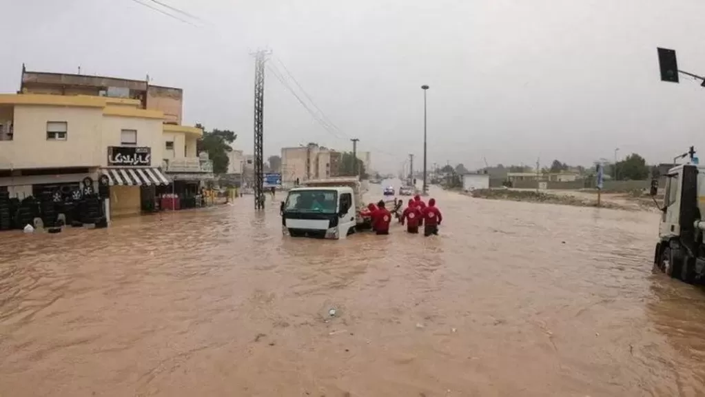 فيضانانات درنة الليبية