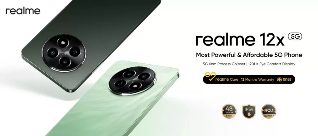 ريلمي تستعد للكشف عن هاتفها الجديد realme 12x بشاشة 120 هرتز