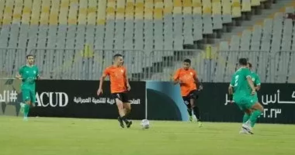 مباراة المصرى والبنك الاهلى