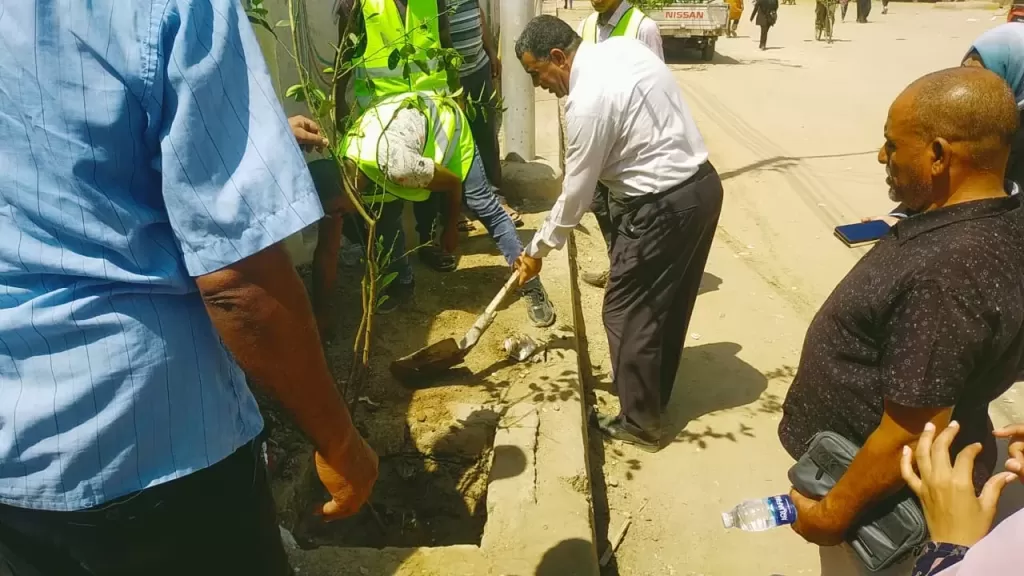 اثناء التشجير