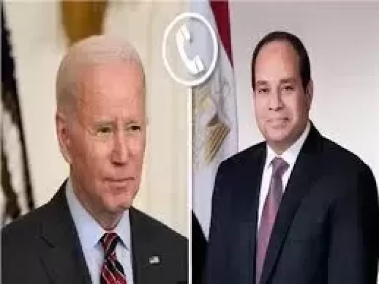 الرئيسان السيسي وبايدن 