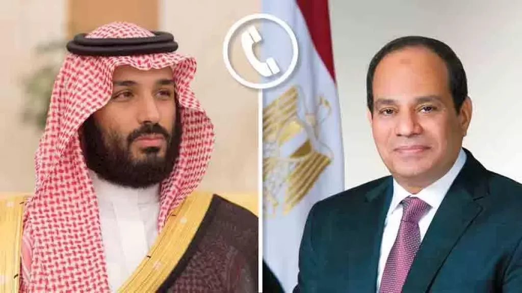 الرئيس السيسي والأمير محمد بن سلمان