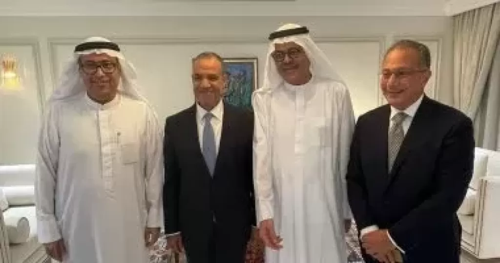 وزير الخارجية خلال اللقاء