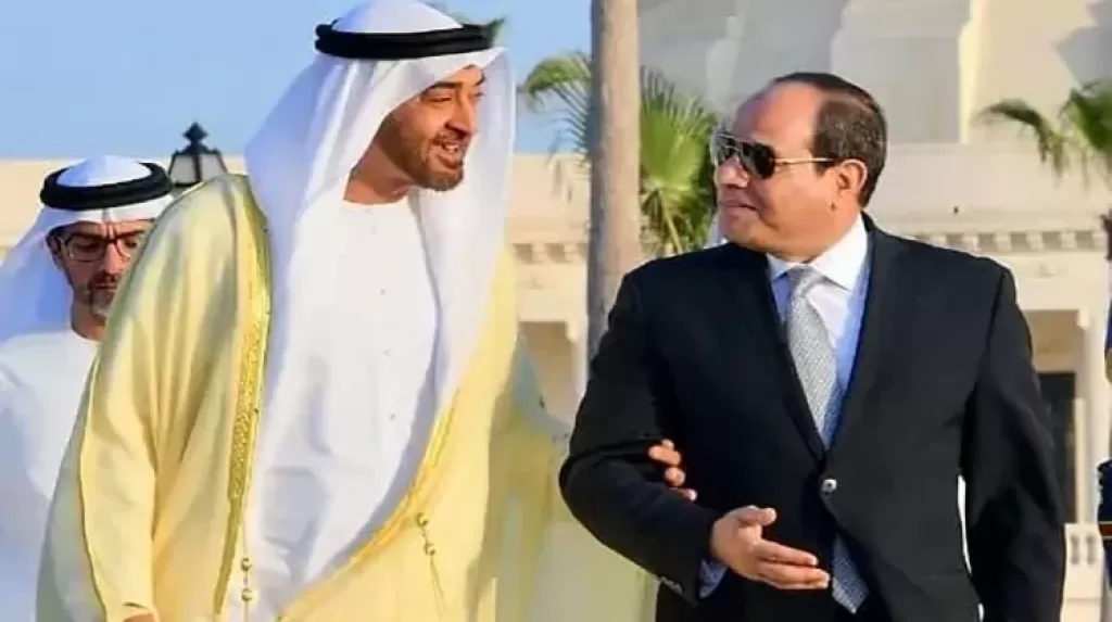 الرئيس السيسي والشيخ محمد بن زايد