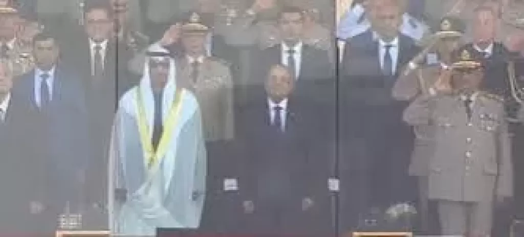 الرئيس السيسي والشيخ محمد بن زايد يصلان مقر حفل تخرج