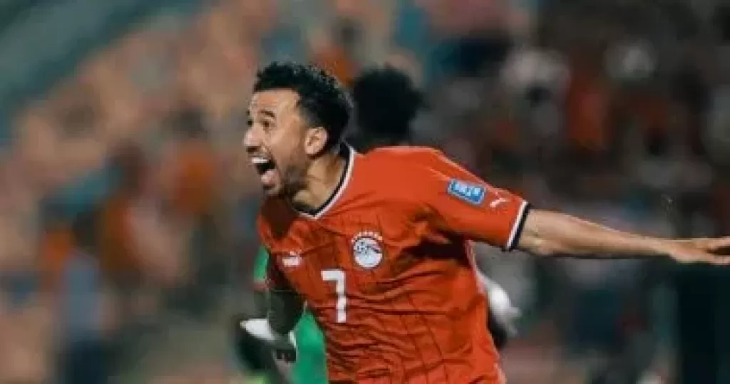 محمود حسن تريزيجيه لاعب منتخب مصر