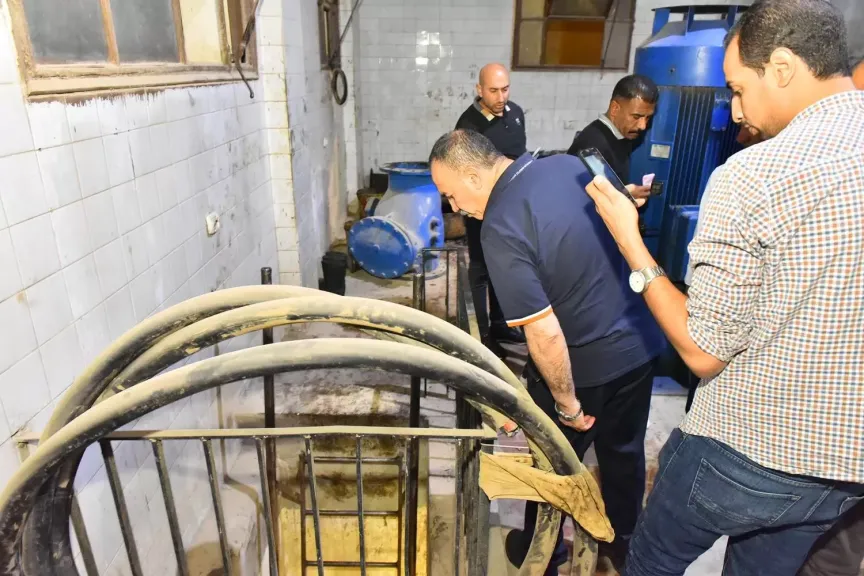 محافظ أسوان: تخصيص أرض المشتل لإنشاء محطة رفع صرف صحي بالتنسيق مع وزارة الزراعة