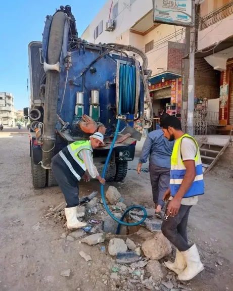 مياه الشرقية:تكثيف الجهودلتطهيرشبكات الصرف الصحي لاستقبال الشتاء