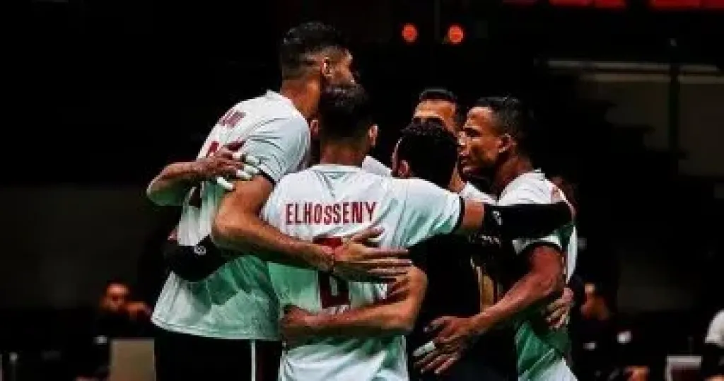 الزمالك يهزم هليوبوليس فى ثانى جولات دورى رجال الطائرة