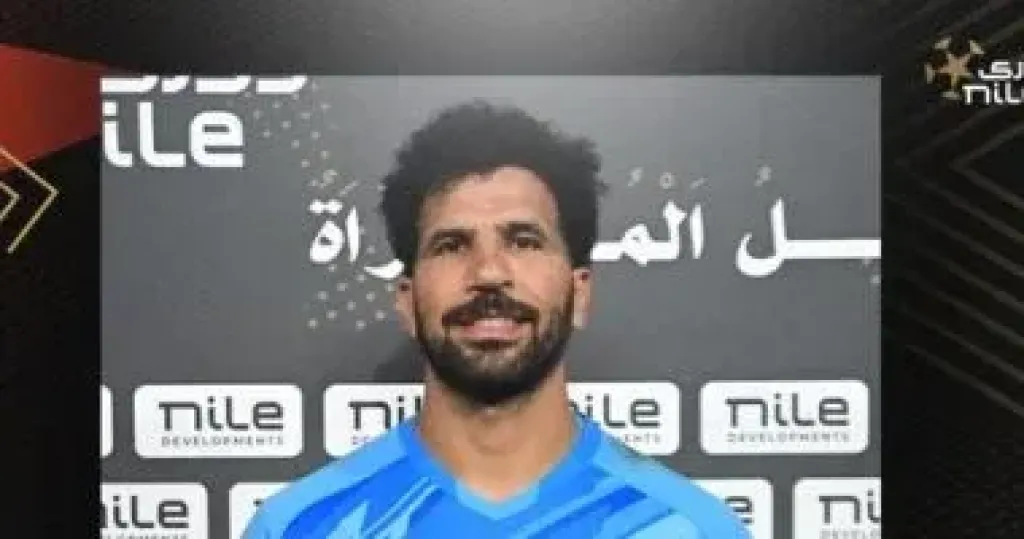 المهدى سليمان رجل مباراة الأهلى والاتحاد السكندرى بدوري Nile