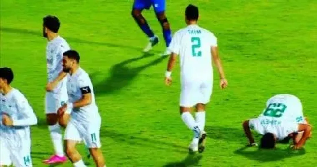 المصرى يتقدم على إنيمبا النيجيرى 1-0 فى الشوط الأول ببطولة الكونفيدرالية