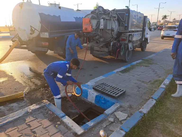 رئيس مياه القناة : نفذنا نموذج محاكاة التعامل مع الأمطار والطقس السيِّئ 