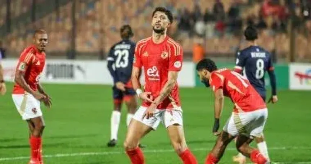 وسام أبو على مهاجم الاهلى