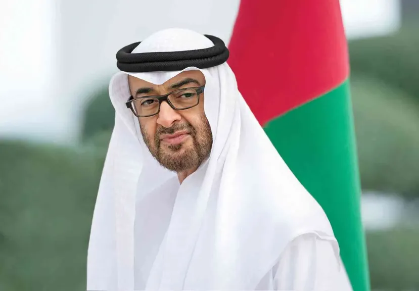  الرئيس الإماراتي الشيخ محمد بن زايد آل نهيان