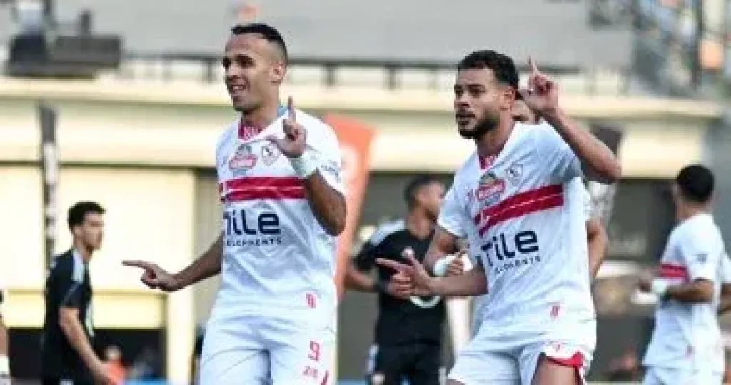 الزمالك يهزم الجونة 4 - 1 ويقفز لوصافة الدورى على حساب الأهلي