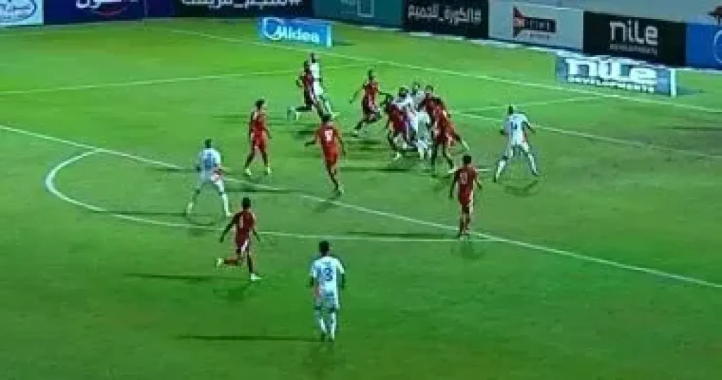 التعادل السلبى يحسم الشوط الأول بين حرس الحدود وإنبى فى الدورى