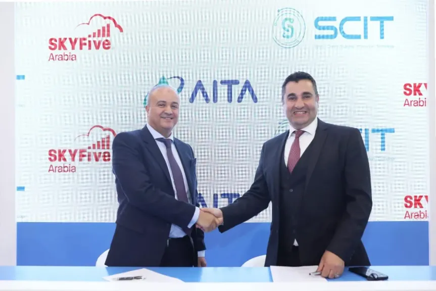 باستثمارات 10 مليون دولار..  AITA تتعاون مع Arabia SKYFive لتقديم خدمات الاتصال عالي السرعة على الطائرات