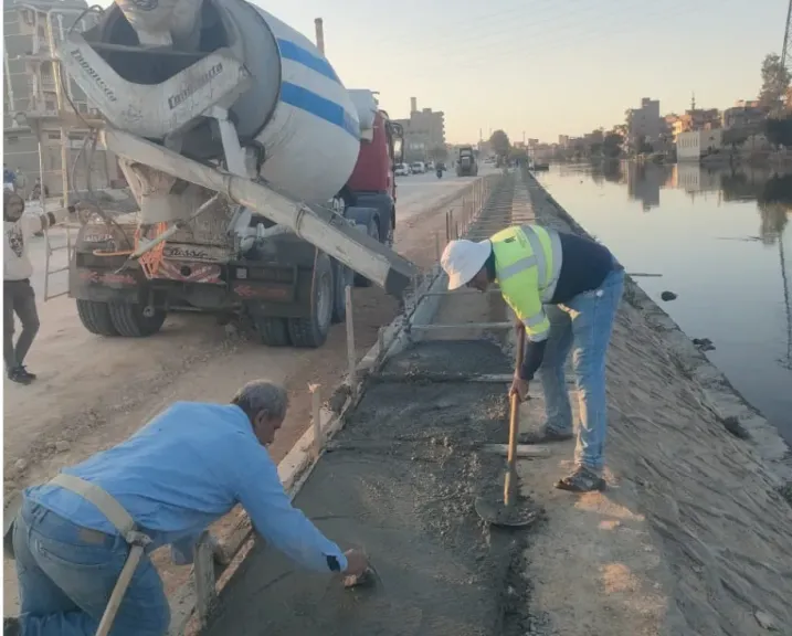 محافظة البحيرة تطوير شبكة الطرق والبدء فى أعمال تطوير كورنيش دمنهور