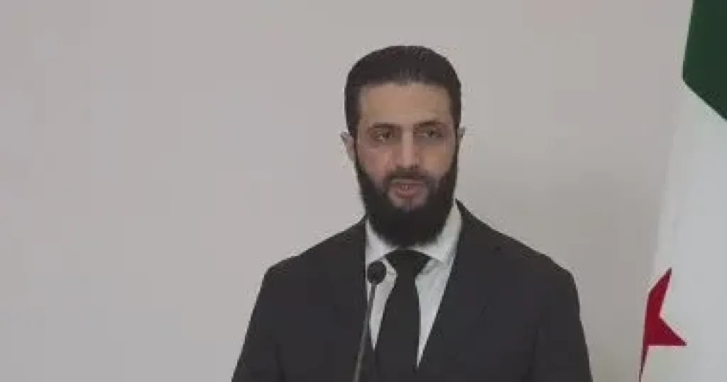 الرئيس السورى أحمد الشرع