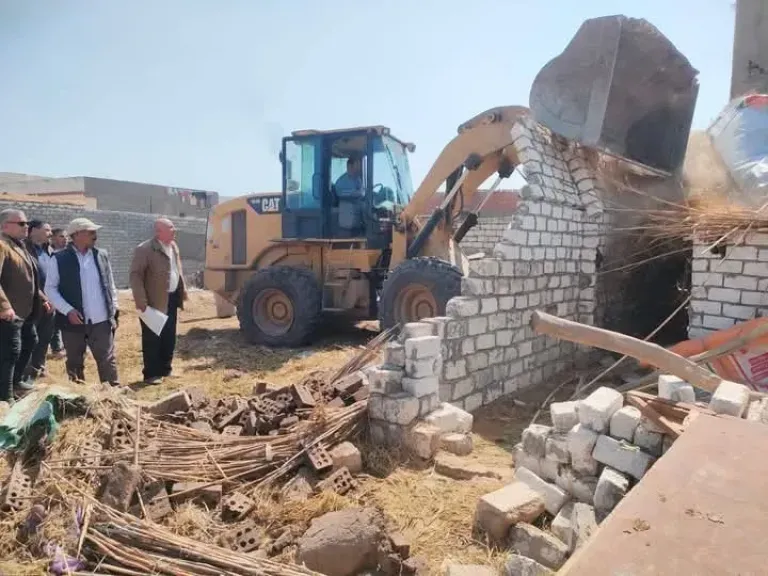 إزالة 1029 تعديًا ضمن الموجة الـ27 لاسترداد أراضي الدولة في بني سويف