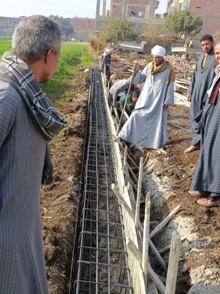 إزالة ٢٢ حالة تعدي بإجمالي مساحة ١٢٢٢ م٢ على أراضي أملاك الدولة بالبحيرة