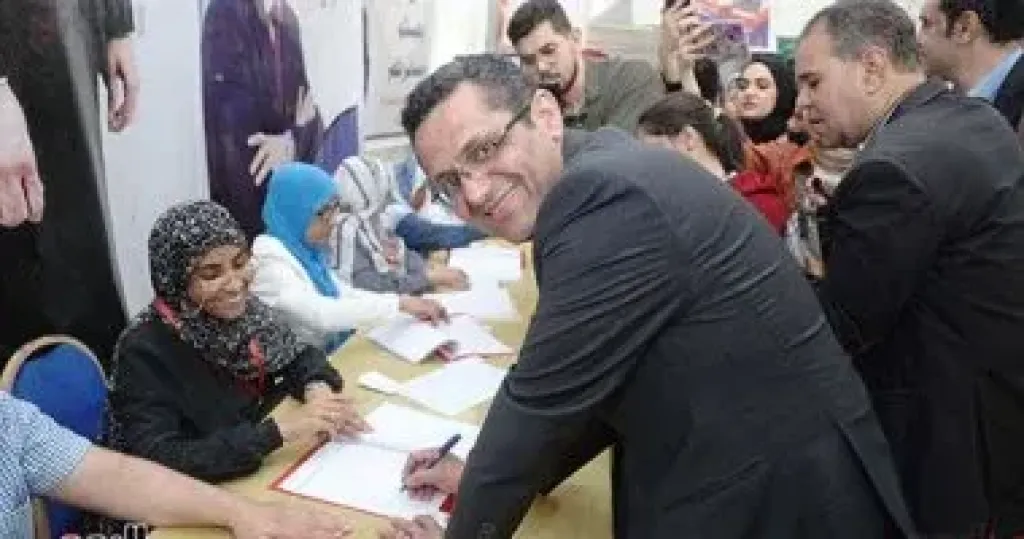 خالد البلشي يسجل فى كشوف الجمعية العمومية لنقابة الصحفيين