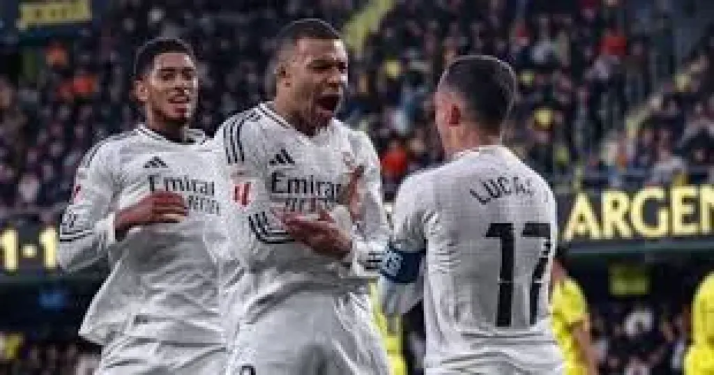 مبابي وفينيسيوس يتصدران قائمة ريال مدريد لمواجهة سيلتا فيجو في الليجا