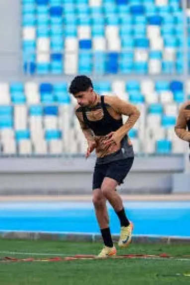 أحمد الجفالى يواصل التأهيل فى مران الزمالك