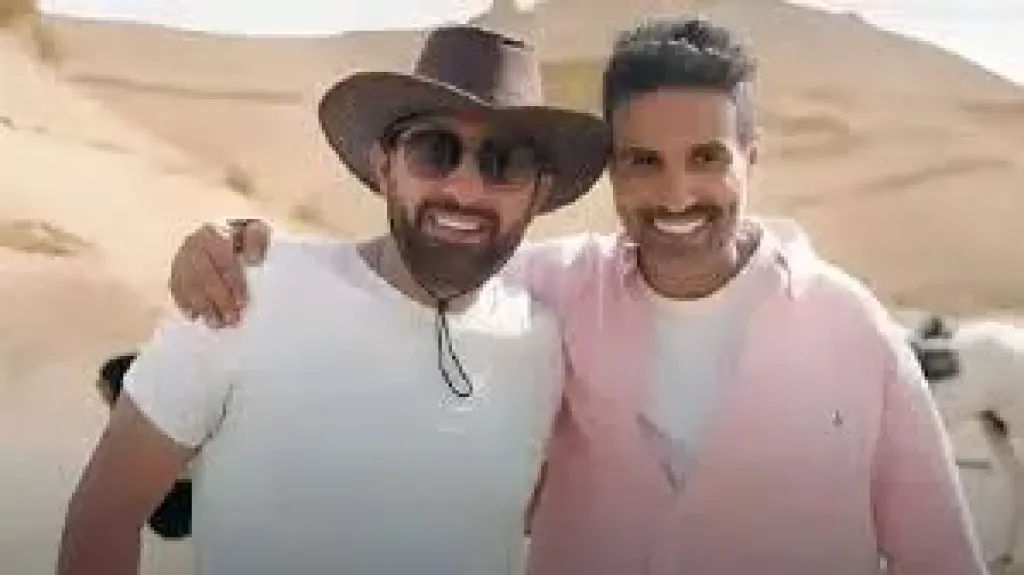 السقا وفهمي يصوران مشاهد الأكشن لفيلمها ”أحمد وأحمد”
