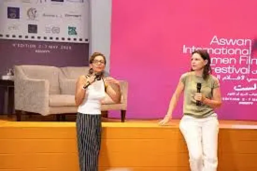 إليزابيث فرانيه بمهرجان أسوان: أفلامي تعتمد على قسوة التفاصيل اليومية للمشاعر الإنسانية