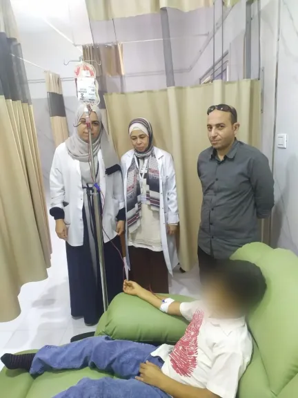 في إطار حرص الوزارة على توفير خدمات طبية متكاملة لمرضى الدم المزمن..   «الصحة» تُعلن تشغيل وحدة علاجية لخدمة مرضى الثلاسيميا والهيموفيليا بمستشفى السنبلاوين العام في الدقهلية