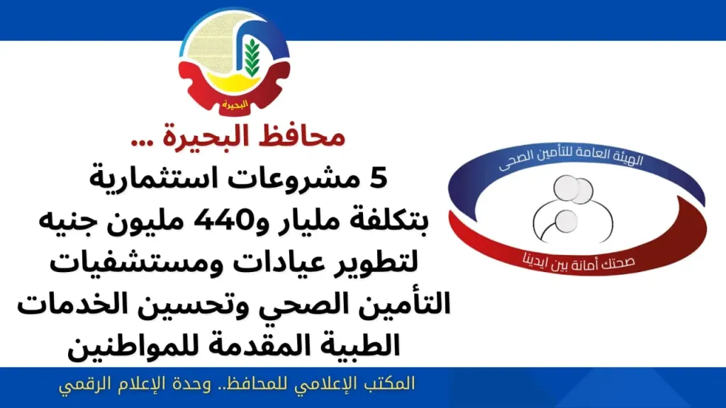 جاكلين 5 مشروعات بتكلفة مليار و440 مليون جنيه لتطوير عيادات ومستشفيات التأمين الصحي