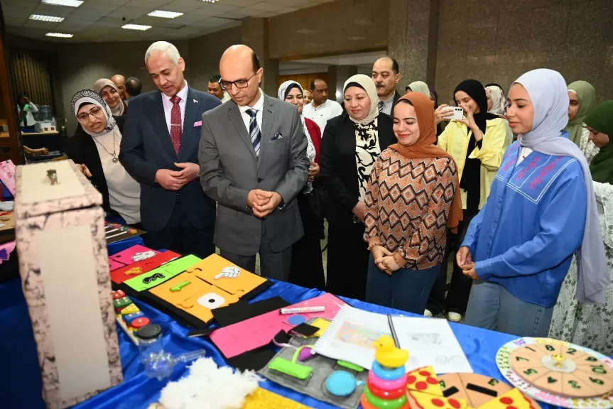 ر المنشاوي يفتتح الملتقى الثاني لتأهيل معلمي الأطفال ذوي الاحتياجات