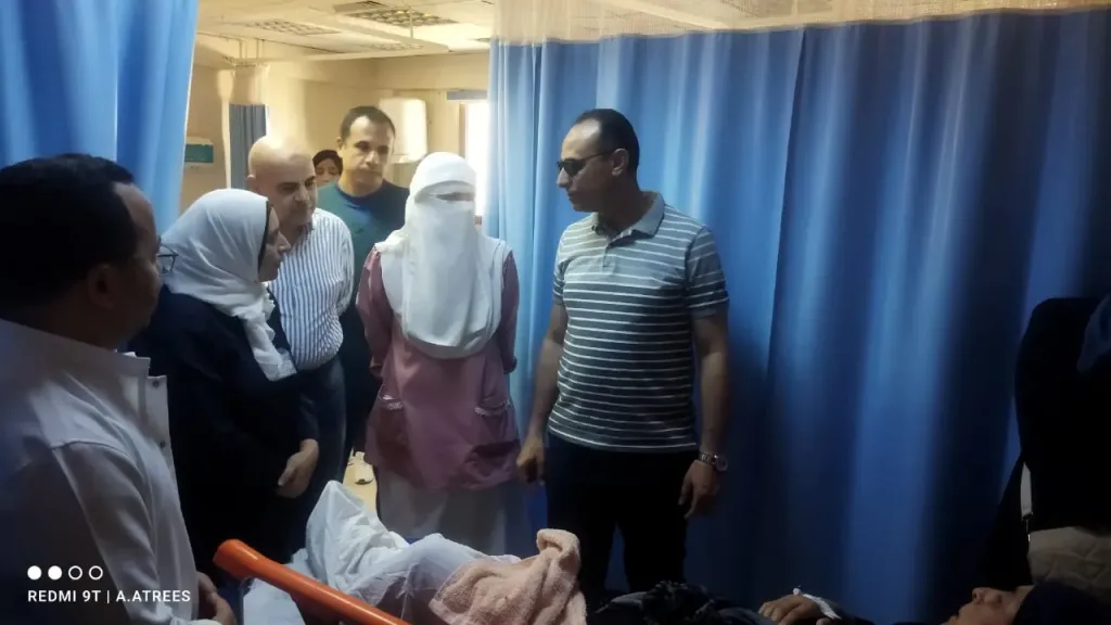 صحة الشرقية:الوكيل يتفقد الخدمة وأعمال الصيانة بمستشفى بلبيس