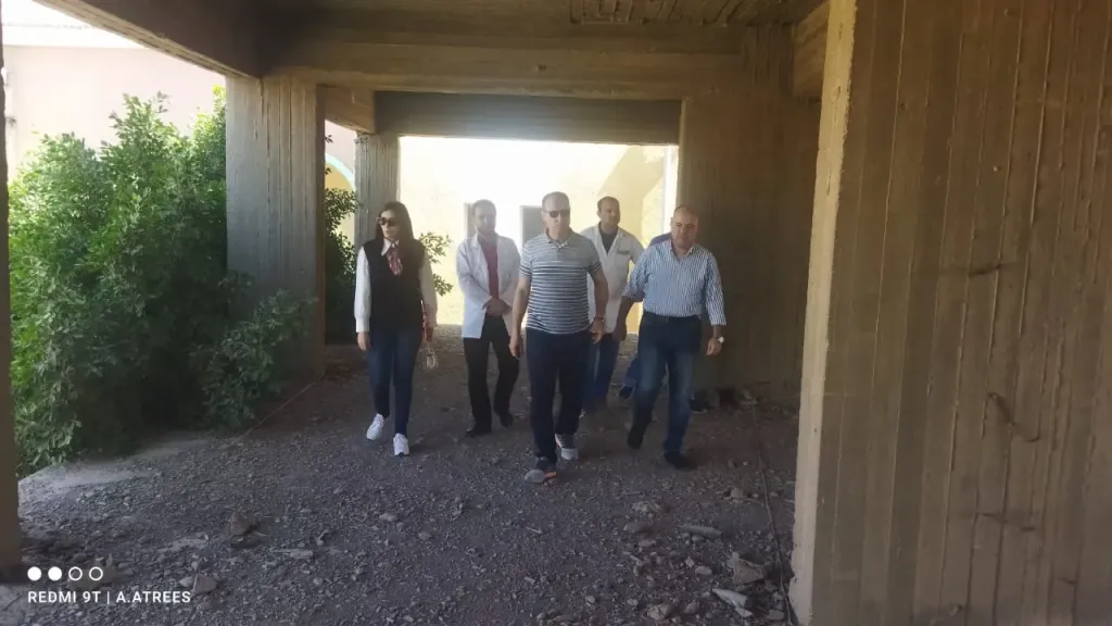 وكيل وزارة الصحة بالشرقية يتفقد الخدمة الطبية بالزوامل   المركزى