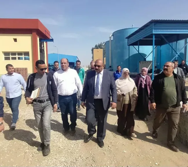 رئيس مياه القناة : الانتهاء من محطة رفع صرف صحي المنشيه وفتح التعاقدات