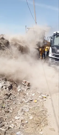 رفع 350 طن مخلفات مبانى ومخلفات من مركز ومدينة ههيا شرقية