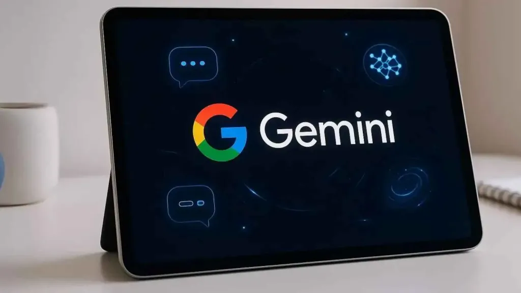 جوجل تطلق تطبيق Gemini لأجهزة آيباد