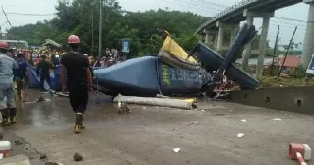 مقتل 6 أشخاص بحادث تحطم مروحية خلال مراسم عسكرية فى سريلانكا