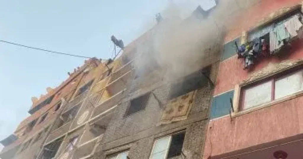 إخماد حريق داخل شقة سكنية فى التجمع دون إصابات