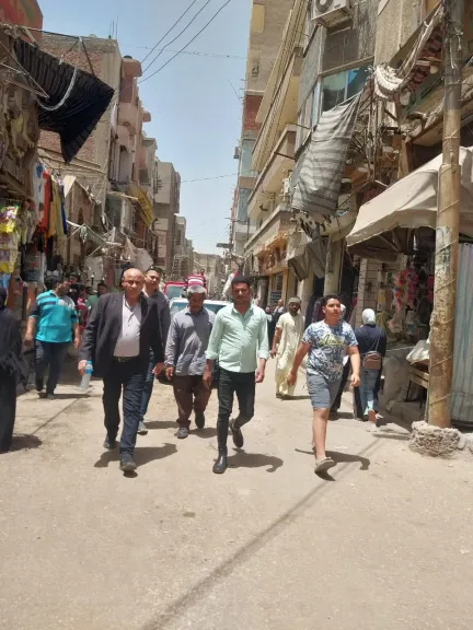 محافظ أسيوط يوجه بمواصلة حملات الاشغالات بترحيب شعبي بالقسيريه