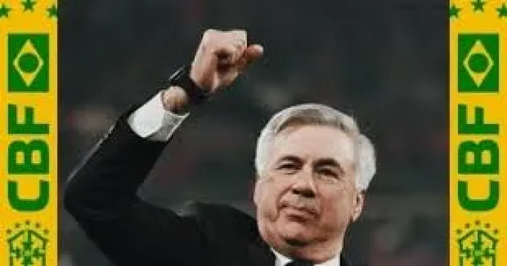 رسمياً.. أنشيلوتي مدرباً لمنتخب البرازيل حتى مونديال 2026